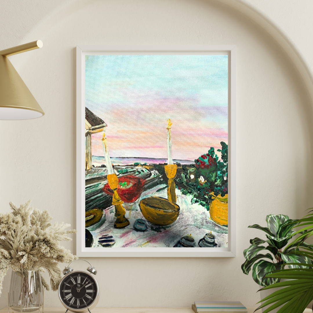 “Evening Light” – Original Acrylic Painting